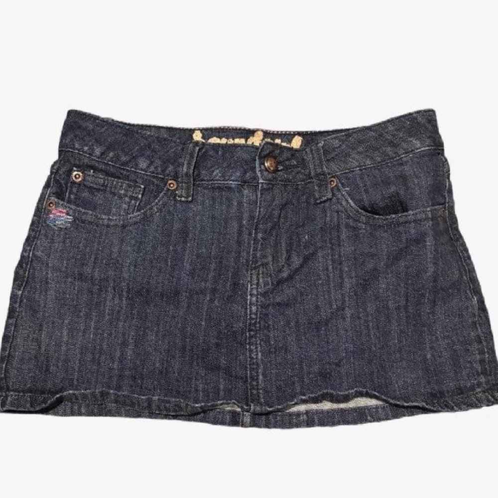 Soundgirl Dark Blue Denim Mini Skirt